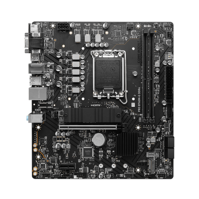 Motherboard MSI PRO B760M-G DDR4, Chipset Intel B760, LGA1700, HDMI, DP, VGA, mATX