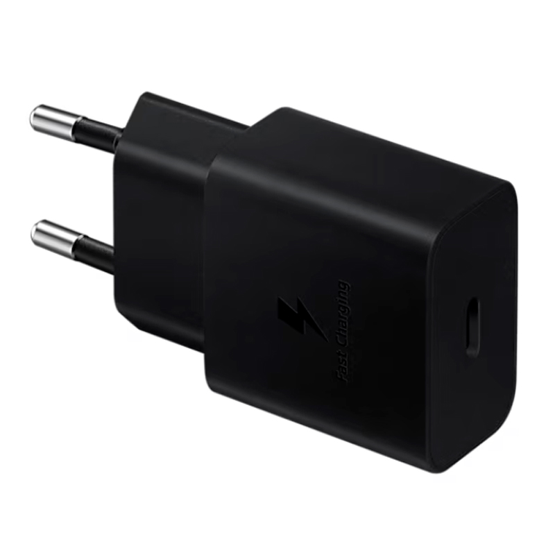 Cargador Samsung Travel Adapter 15W PD, USB-C, Diseño compacto, Color Negro