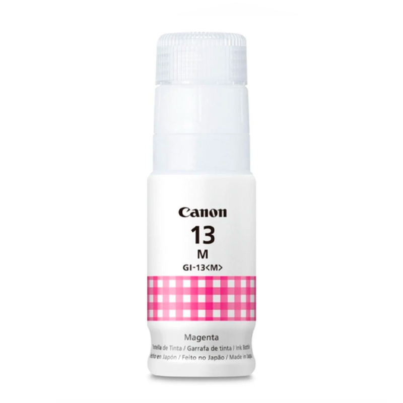 Botella de tinta Canon GI-13 / Color Magenta / 70ml