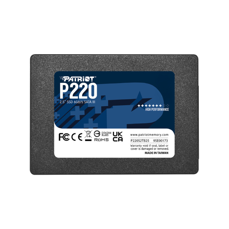 Unidad en estado solido Patriot P220, 256GB, SATA III 6.0 Gb/s, 2.5", 7mm
