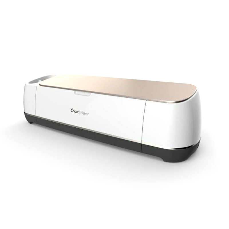 Cricut | Máquina de Corte Inteligente Maker | Plotteadora de Vinilo | Color Champagne