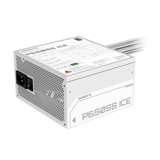 [ 448159] Fuente de alimentación Gigabyte P650SS ICE , 650W, ATX, 80 Plus Silver.
