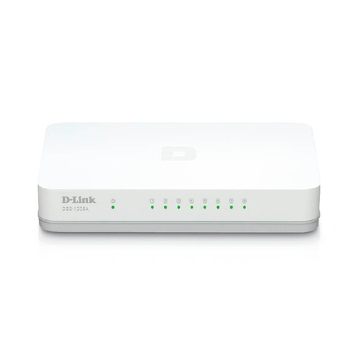 [ 117551] Switch D-Link DGS-1008A, 8 RJ-45 10/100/1000 Mbps, MDI/MDIX, CSMA/CD.