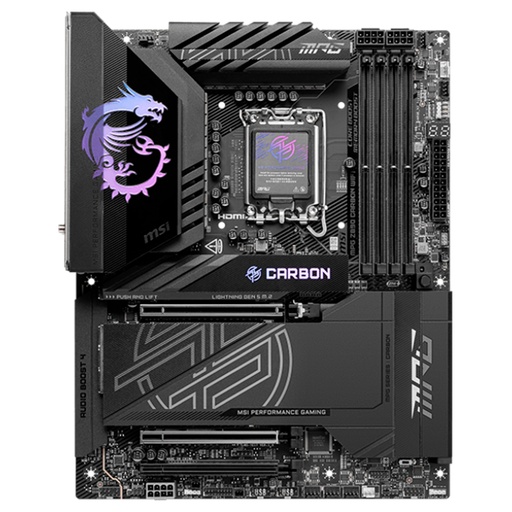 [ 460648] Motherboard MSI MPG Z890 CARBON WIFI, Chipset Intel Z890, LGA 1851, HDMI, ATX