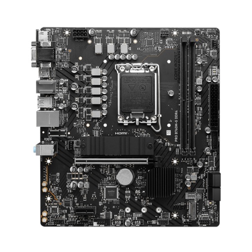[ 471811] Motherboard MSI PRO B760M-G DDR4, Chipset Intel B760, LGA1700, HDMI, DP, VGA, mATX