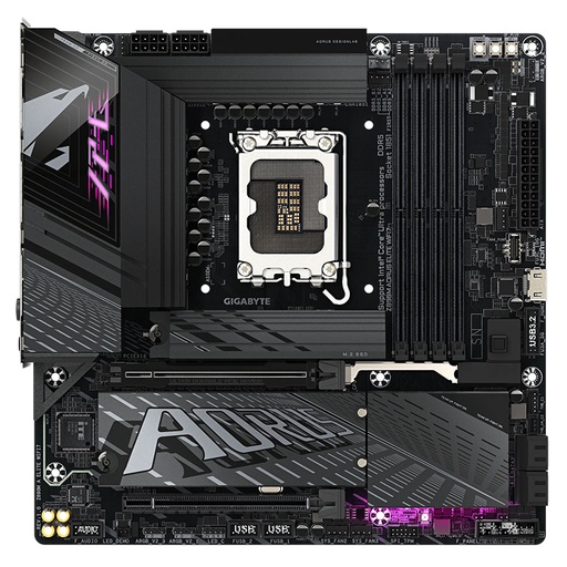 [ 475916] Motherboard GIGABYTE Z890M AORUS ELITE WIFI7, Chipset Intel Z890, LGA 1851, mATX