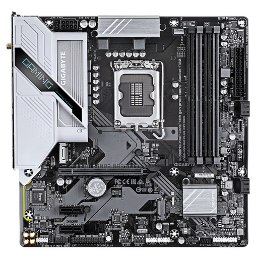 [ 448222] Motherboard Gigabyte B760M GAMING PLUS WIFI DDR4, Chipset Intel B760, LGA1700, mATX